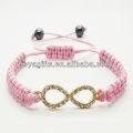 8 shape hand made woven bracelet